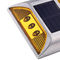 Gele Vierkante 1.2V 600 MAH Cat Eye Solar Light, Zonne Opgeheven Bestratingsteller
